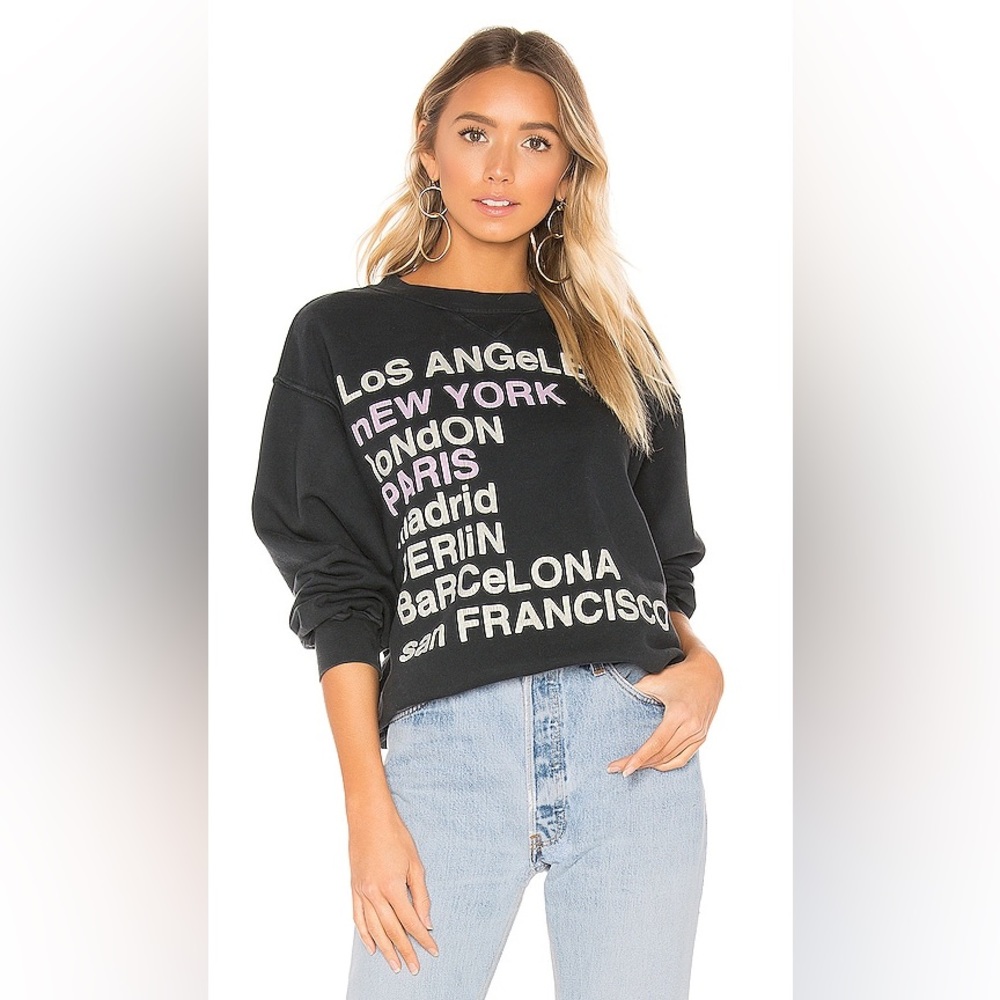 Anine Bing city sweatshirt